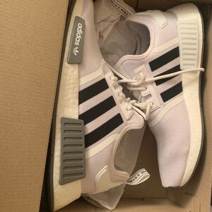 Adidas NMD R1 Never Worn Black and White Sneakers